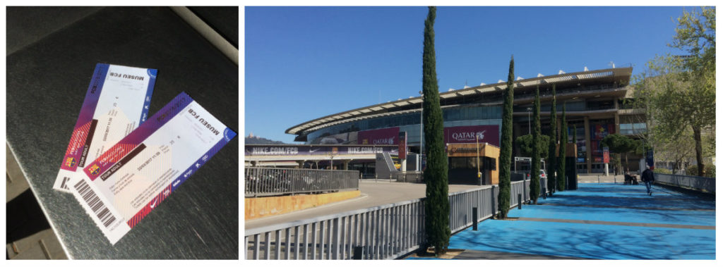 Entréé Camp Nou