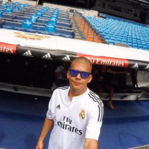Jorge, fan colombien du Real Madrid Jorge, fan colombien du Real Madrid