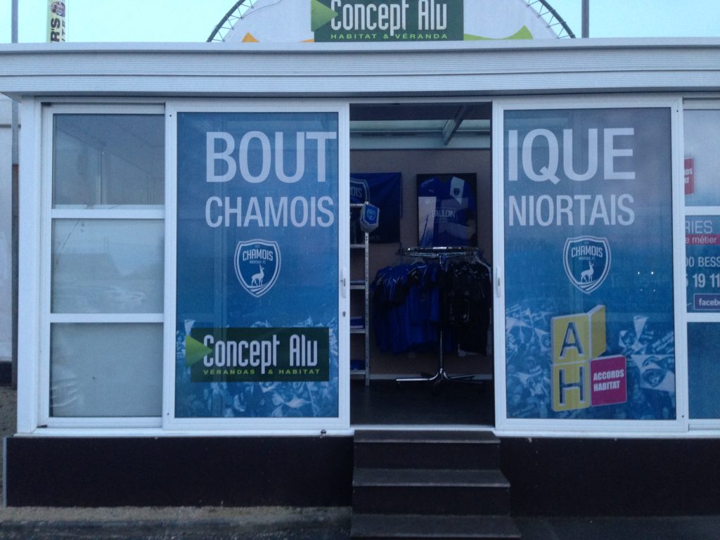 La boutique officielle des Chamois Niortais