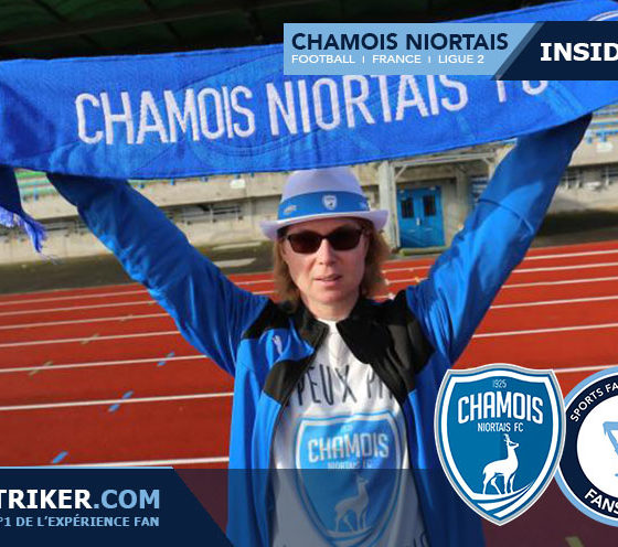 Laetitia Thomas, fan des Chamois Niortais