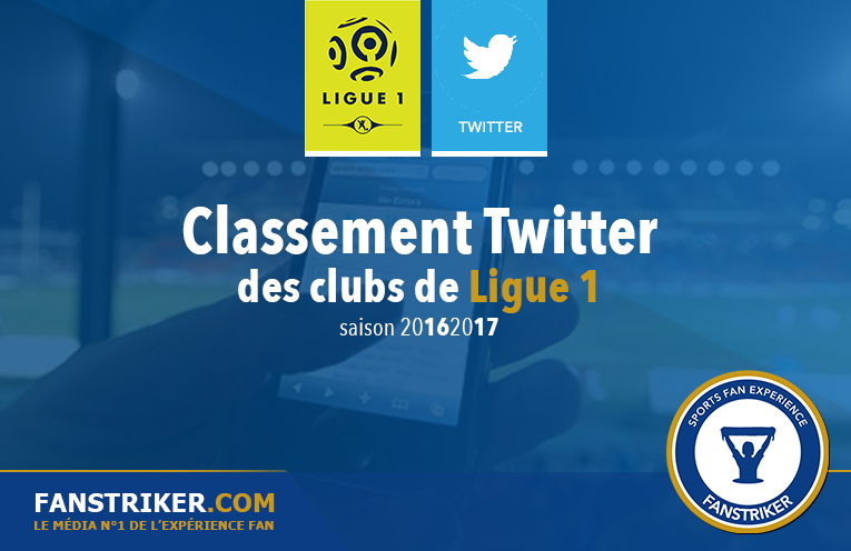 Le classement Twitter des clubs de Ligue 1