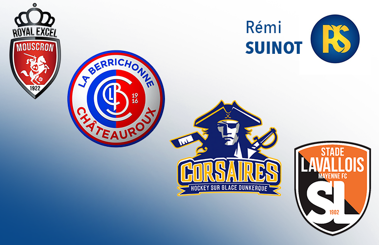 Les logos des clubs réalisés par Rémi