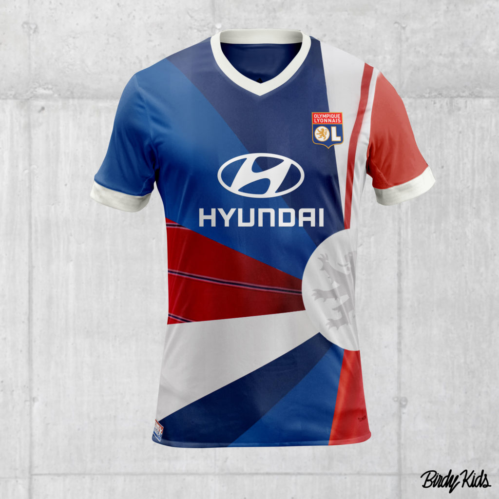 tenue de foot Olympique Lyonnais nouvelle tenue de foot Olympique Lyonnais nouvelle