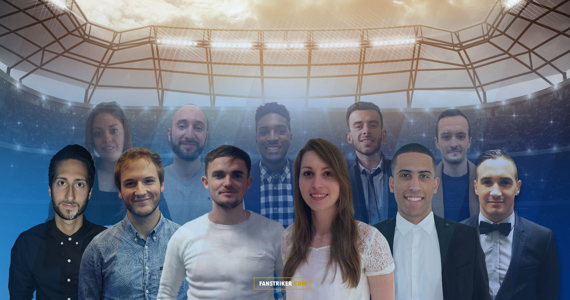 Toutes les personnes qui ont participé à l'aventure Fanstriker en 2017