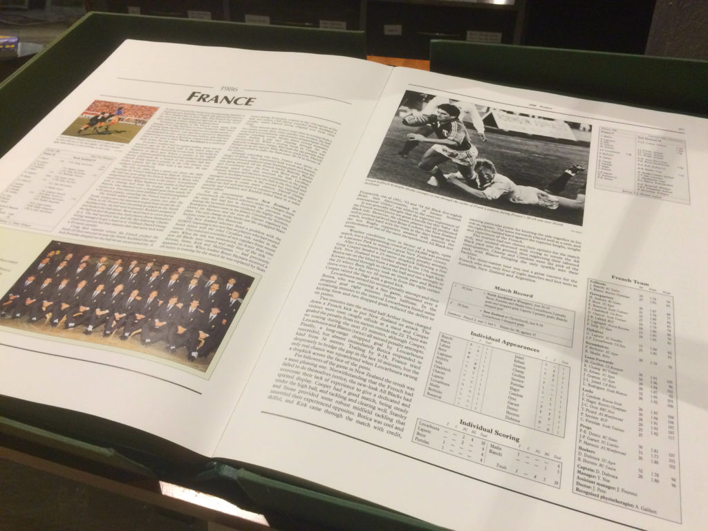 Archives de l'équipe de France à disposition
