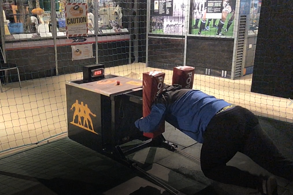 Simulateur de mêlée