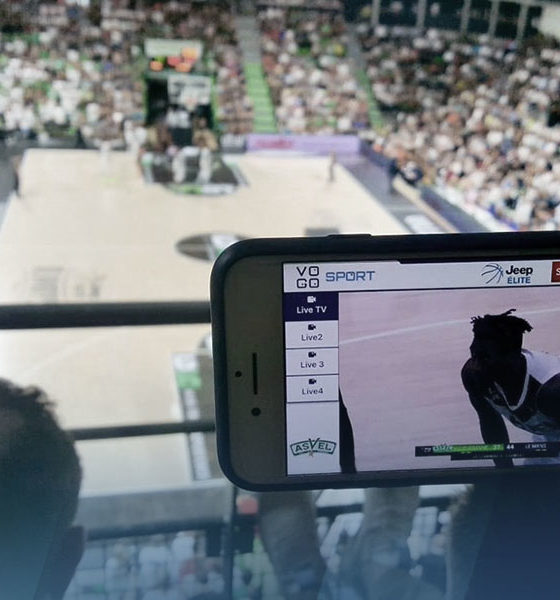 L'ASVEL et VOGO SPORT proposent une expérience digitale