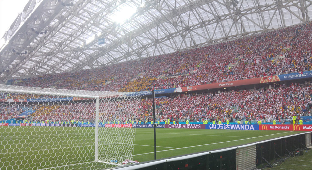 Les supporters péruviens à la Coupe du Monde