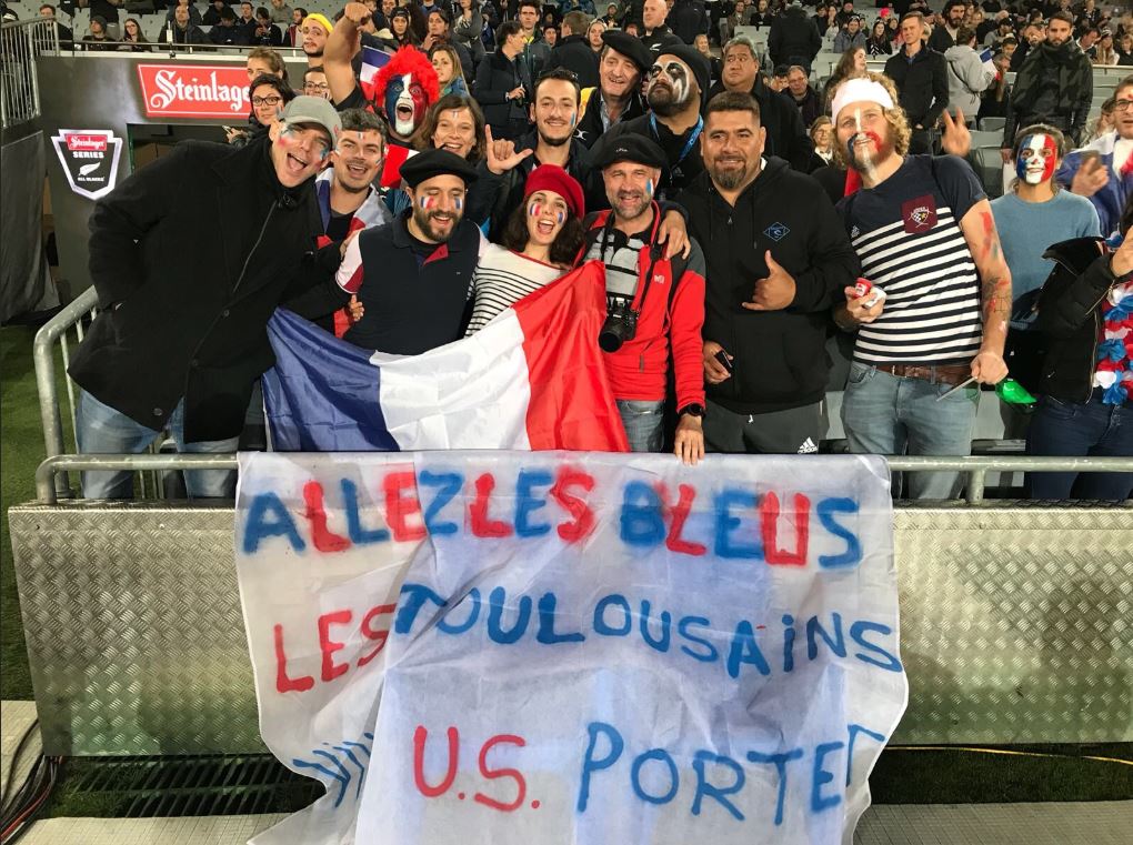 Les supporters français au rendez-vous