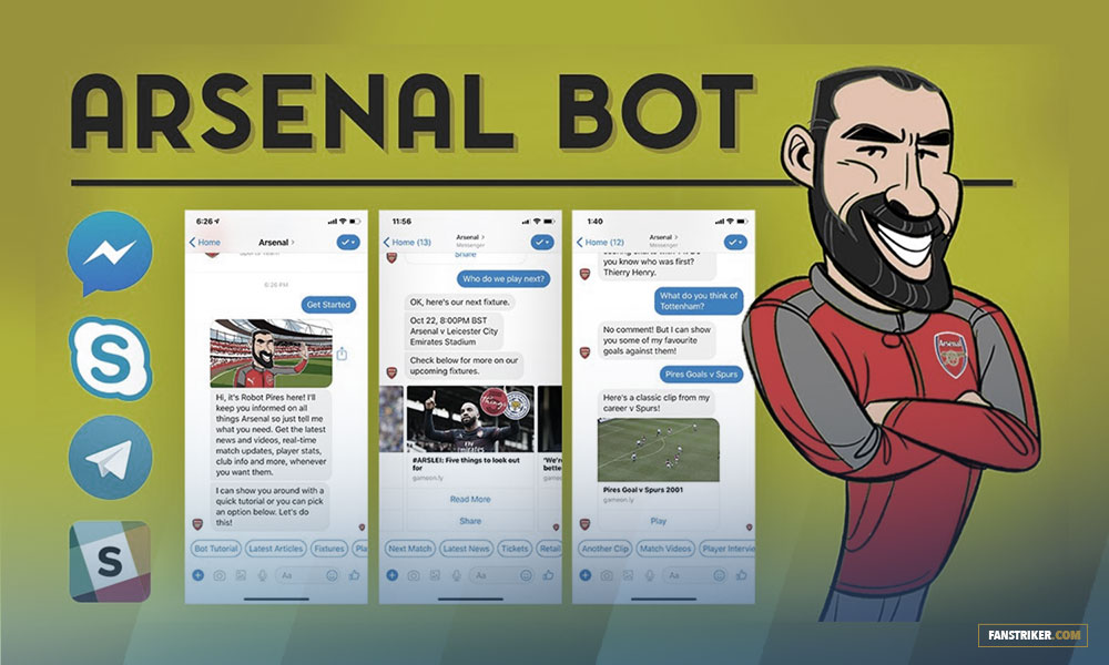 Les chatbots dans le sport