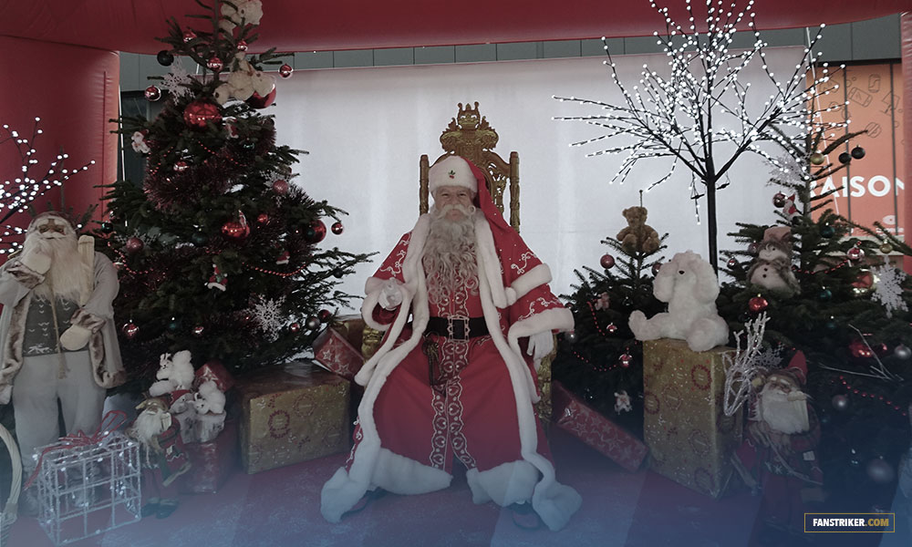 Le Père Noël de l'OGC Nice