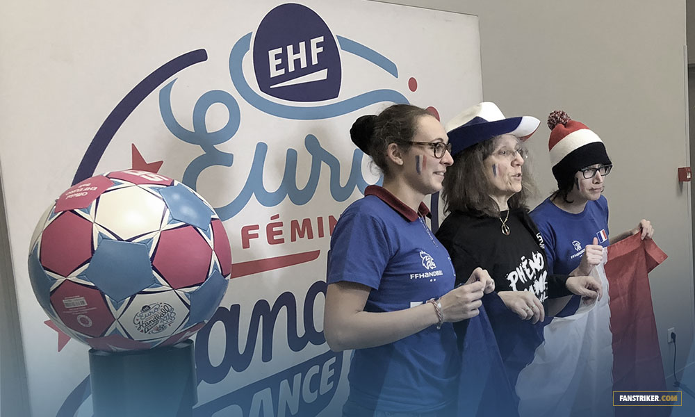 Le photobooth de l'EHF Euro 2018