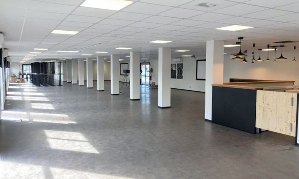 Le rez-de-chaussée de 50m2