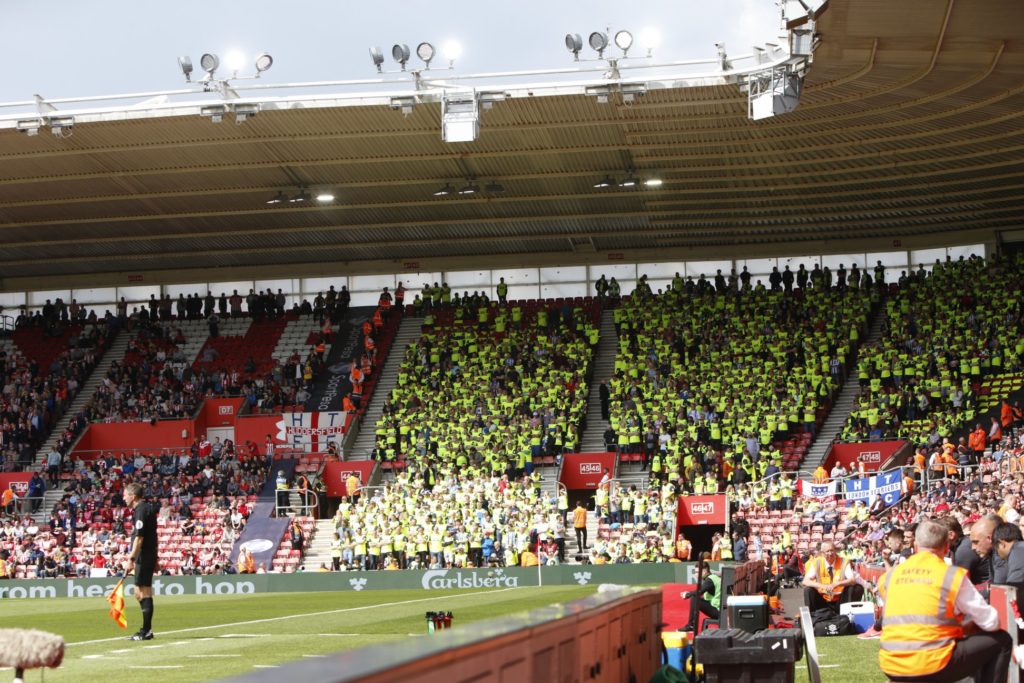 Huddersfield fans
