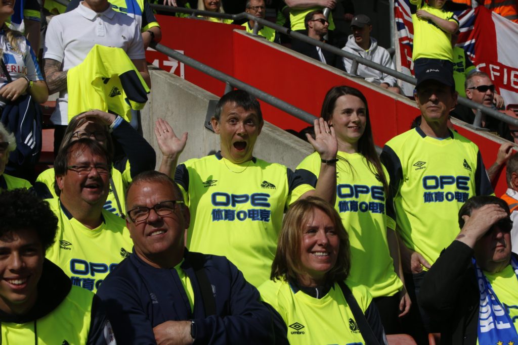 Huddersfield fans