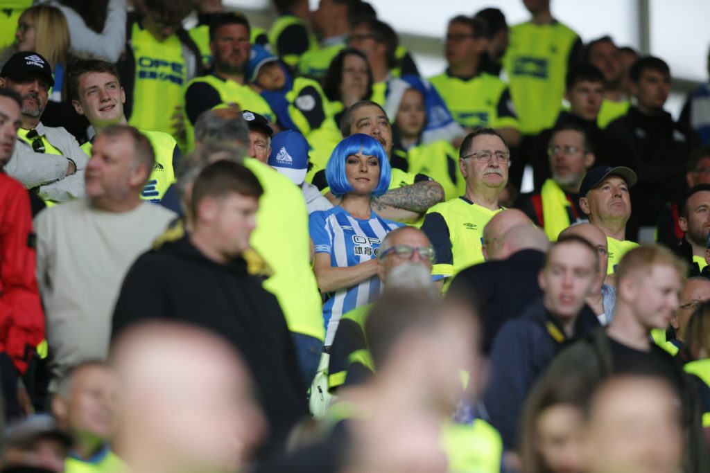 Huddersfield fans