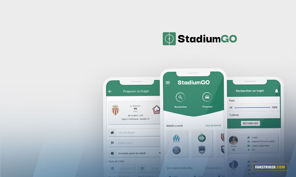 StadiumGO, l'application de covoiturage entre supporters