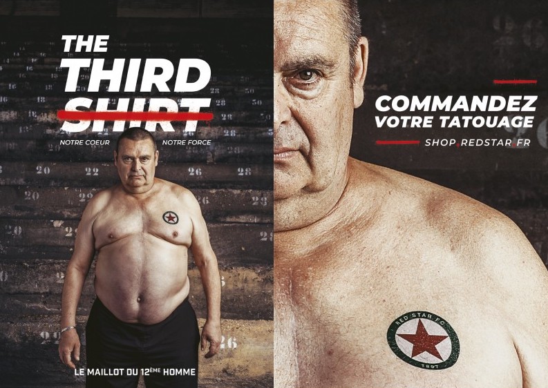 Le tatouage est disponible au stade et sur le site