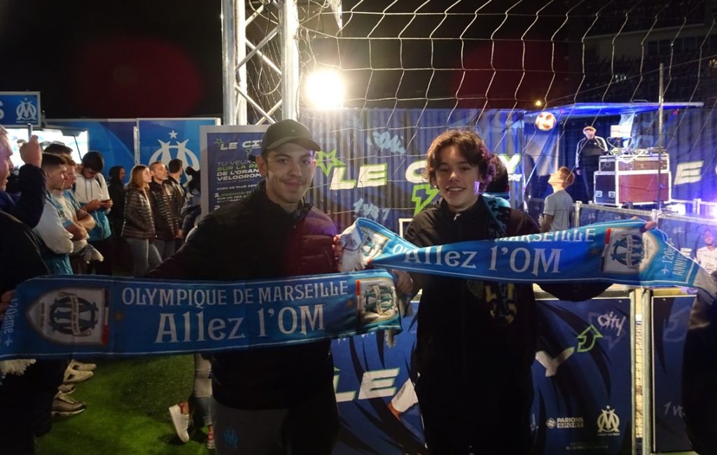 Un exemple d'une photo que nous pouvons retrouver avec le hashtag #CityParionsSport