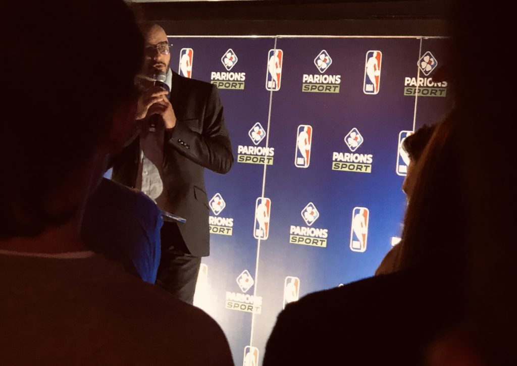 La présentation du partenariat FDJ x NBA