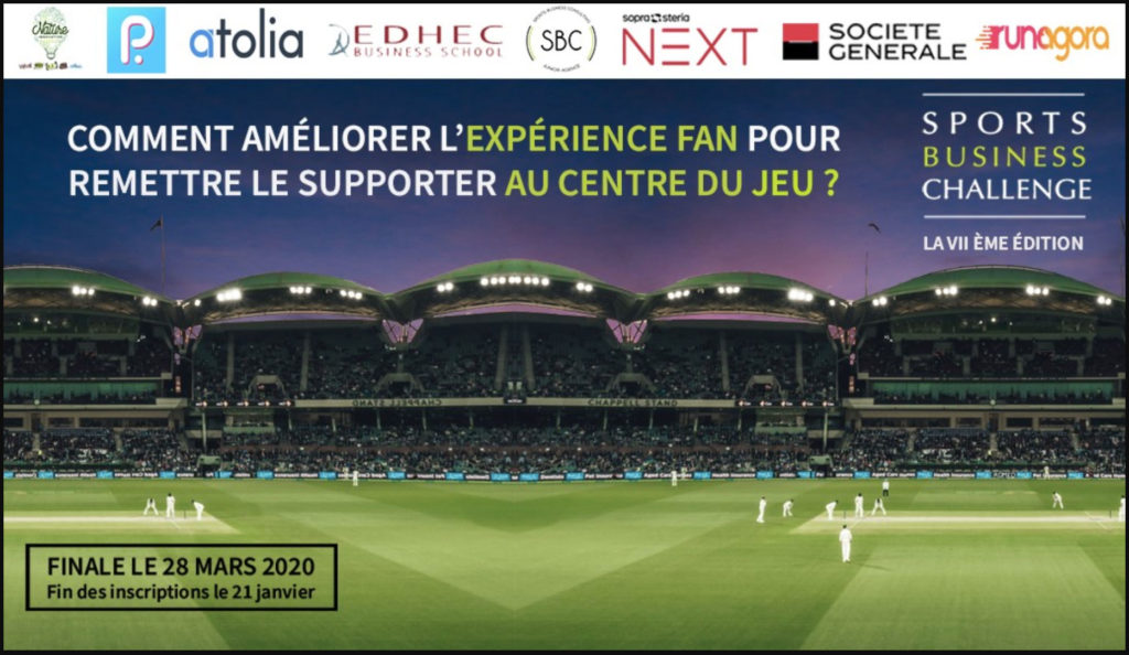 Le thème de la 7e édition du Sports Business Challenge